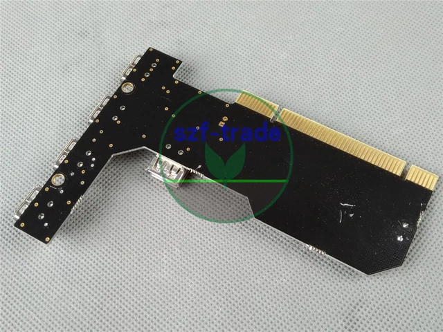 Carte Contrôleur USB 2.0 PCI 5 Ports - Haute Vitesse 480 Mbps - Neuf - Pour Ordinateur