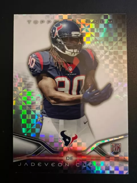 2014 Topps Platinum Xfractor Jadeveon Clowney RC Texans Rookie #131 *READ*
