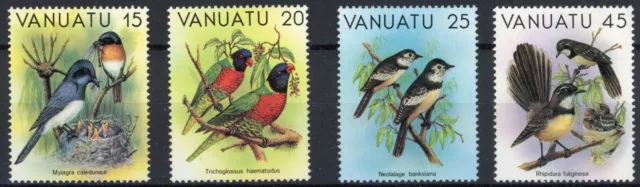 [81.617] Vanuatu 1982 : Birds - Good Set Very Fine MNH Stamps