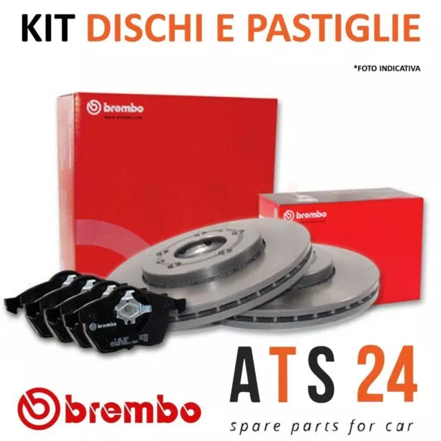 Kit Dischi freno e pastiglie Fiat Bravo 2 2007 198 1.6 Multijet anteriori Brembo
