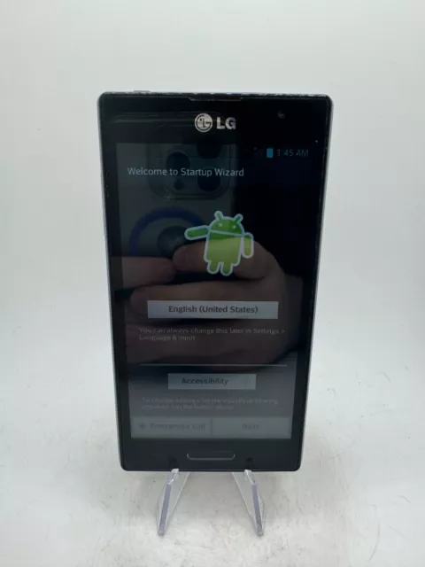 LG Optimus L9 - 4GB - Black - *AS-IS FOR SALVAGE/PARTS/DISASSEMBLY*