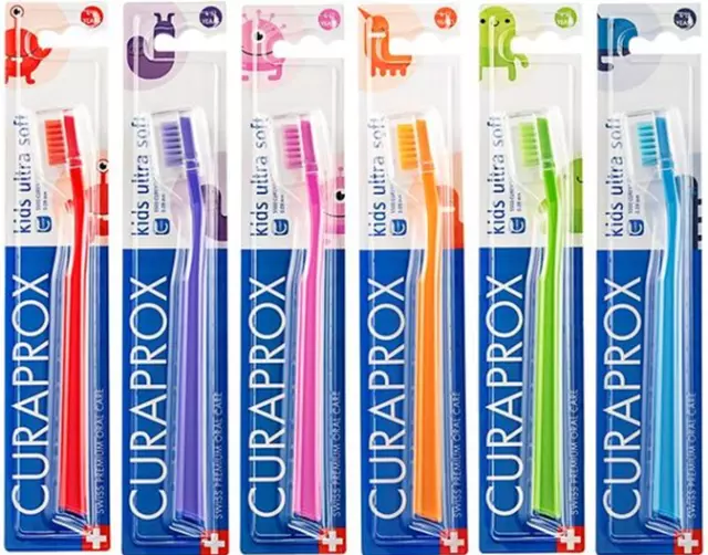 Curaprox Children's Toothbrushes Ultra Soft - Pack of 3
