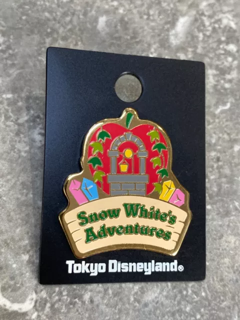 Disney Snow White's Adventure Attraction Pin Fanyasyland Tdr Tdl