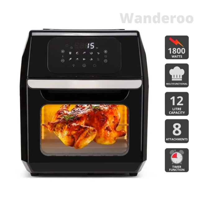 DIGITAL AIR FRYER Kogan Multi Cooker Low Fat Kitchen Rotisserie Oven