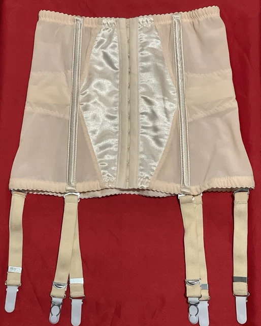 WHAT KATIE DID Glamour Peach Waist Cincher L3018 Size 12 Uk £49.50