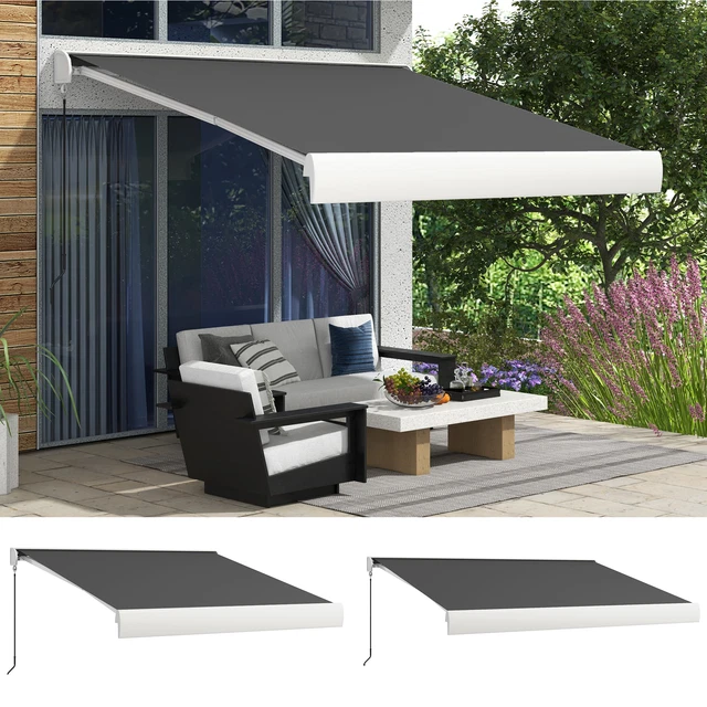 ELECTRIC AWNING, FULL Cassette Retractable Sun Canopies £490.99