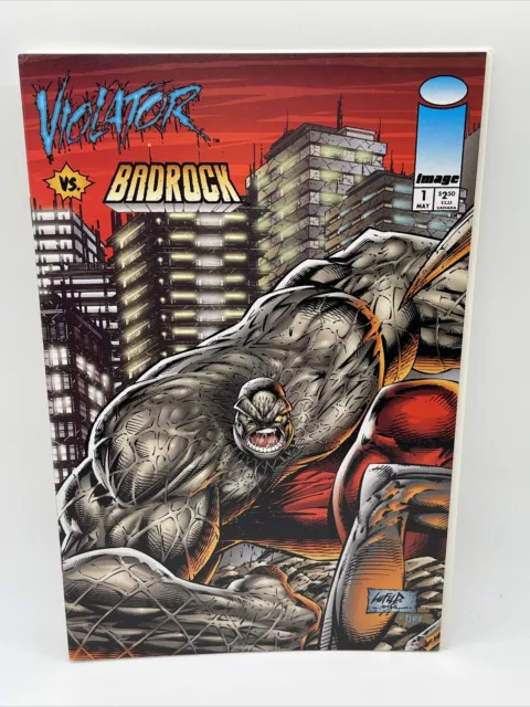Violator VS Badrock Comic Issue #1 May 1995 Image Comics
