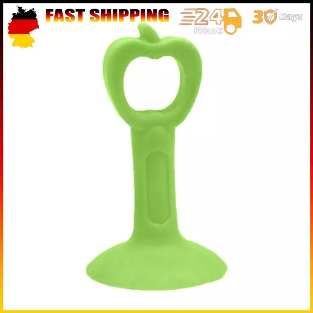 Neu 2pcs Anti-collision Door Handle Silencer Doorknob Wall Crash Pad (Green)