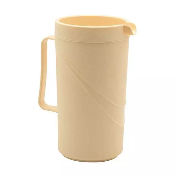 KH Moderne Insulated Jug 1000ml Yellow Pp/Pu (Box 12) PAS-FZ123