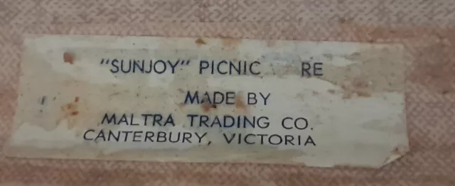 Genuine Sunjoy picnic case only retro 3