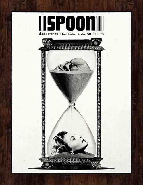Spoon Dec 7th 2014 Fox Theatre Boulder, CO. Concert Gig AP Poster Print