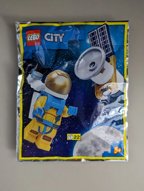 LEGO City 952205 Astronaut + Satellite, Figure Minifigure NEW Original Packaging