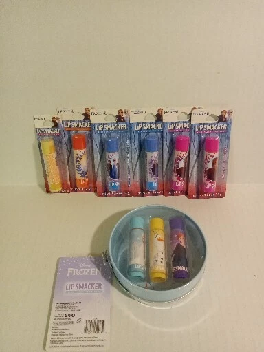 LIP SMACKER DISNEY FROZEN LIP BALMS 9pc PARTY PACK NEW Best Flavor Forever