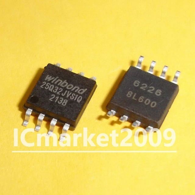 10 PCS W25Q32JVSSIQ SOP-8 25Q32JVSIQ W25Q32 3V 32M-Bit Serial Flash Memory IC