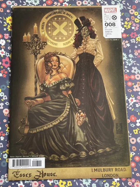 Immortal X-Men #8 Victorian Steampunk Corset Mystique Mark Brooks Cover 2022