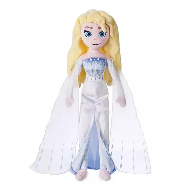 ELSA~THE SNOW QUEEN~Plush~Soft~DOLL~18"H~45.72cm~FROZEN 2~Disney Store~2020