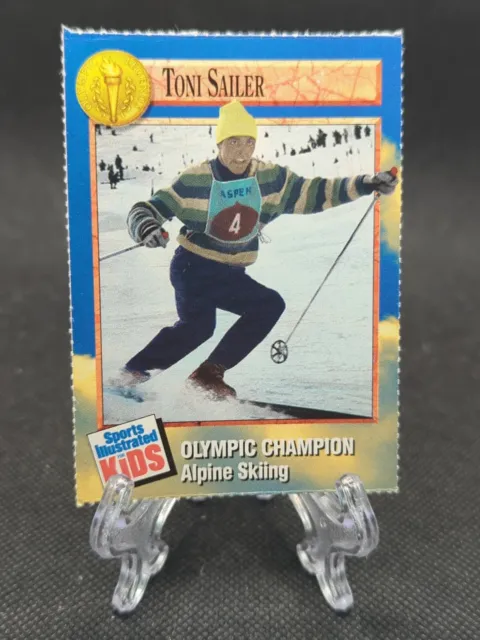 1992 Sports Illustrated for Kids Series 2 Olympic Champion Toni Sailer #15