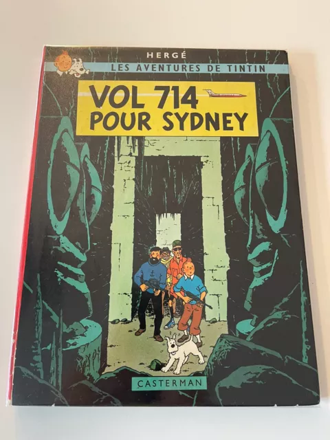 TINTIN " Vol 714 pour Sydney" EO 1er Tirage 1968 Tbe Hergé Rare