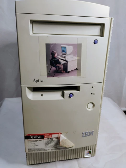 IBM APTIVA VINTAGE Desktop Computer £50.00 - PicClick UK