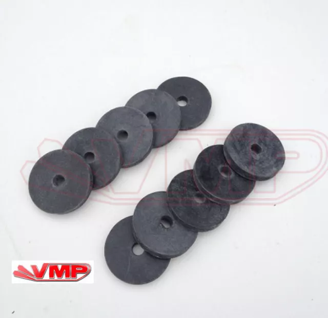 Rear Mudguard Mud Guard Fender Mounting Rubber Washer Set of 10