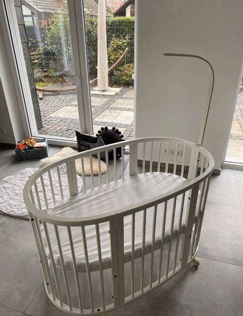 Stokke Sleepi Babybett midi Beistellbett Stubenwagen Kinderbett