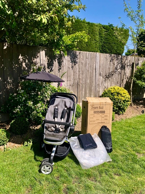 QUINNY BUZZ XTRA Rocking Black Travel System Single Seat Stroller