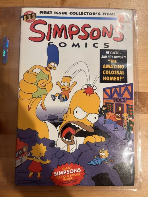 Simpsons Comics #1 1993 Bongo Comics
