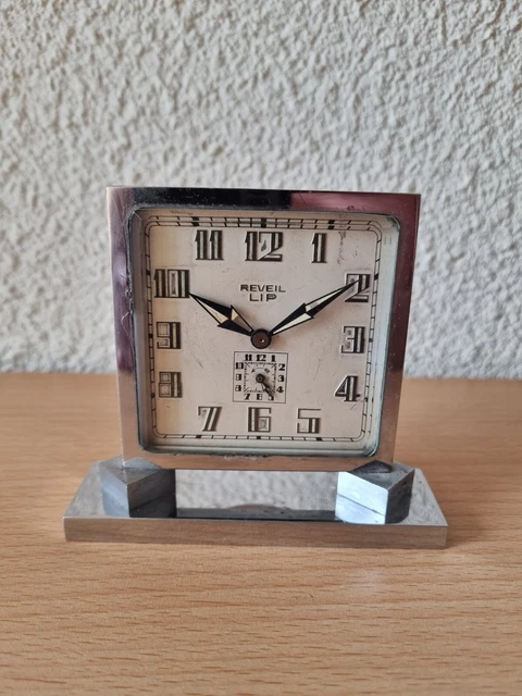 Fond De Boîtier Ancien Pour Réveil LIP "Appella" - Pièce Détachée Vintage, Occasion
