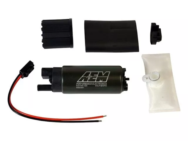 Aem High Flow In Tank Fuel Pump Universal 340 Lph Up To 1000 Hp / 50-1000 /