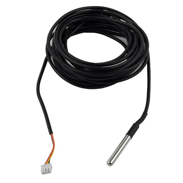1 pz sensore di temperatura DS18b20 sensore di temperatura alloggiamento in acciaio inox impermeabile