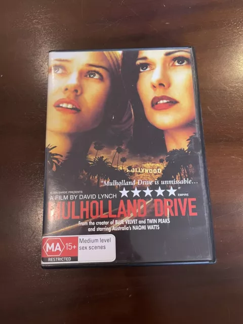 Mulholland Drive - Very Good DVD - David Lynch Naomi Watts