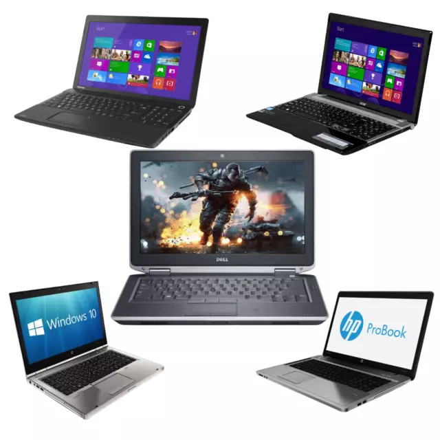 CHEAP FAST Top Brand Windows 10/11 Laptop i3/i5 16GB Ram 256GB SSD/ 1TB HDD WIFI