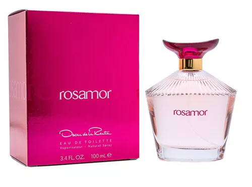 Rosamor by Oscar De La Renta 3.4 oz EDT Perfume for Women New In Box