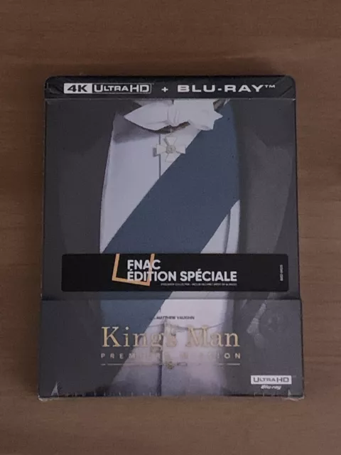 The King's Man Premiere Mission Steelbook Fnac 4K Ultra Hd + Blu-Ray