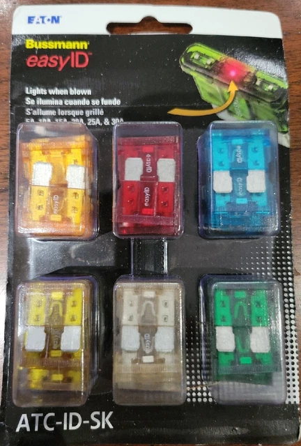 Eaton Bussmann ATC-ID-SK easyID Fuse Assortment Kit - 42 Piece ATCIDSK