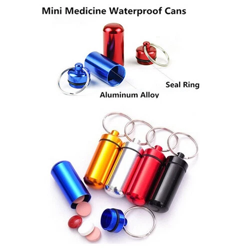 Acquista Portapillole In Metallo, Porta Farmaci, Compresse, Capsule, Contenitori, Contenitori Da Viaggio In Italia A Partire Da 2.23 - Foto 9