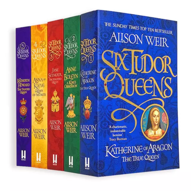 Alison Weir Six Tudor Queens Collection 5 Books Set collection | Alison Weir