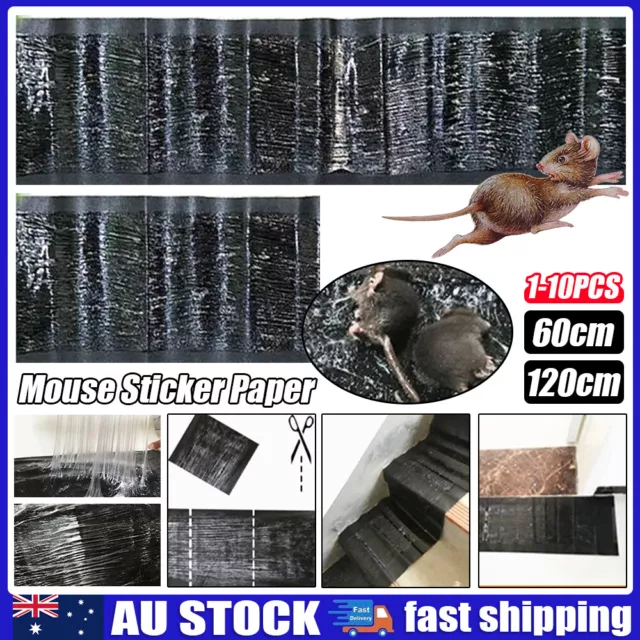 0.6m/1.2m Mouse Traps Rat Mice Mouse Trap Board Snare Catcher Board Pad Board AU