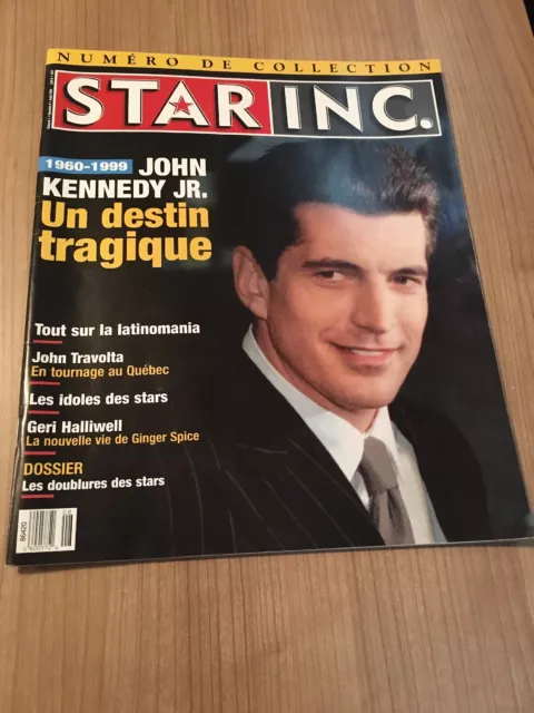 Revue JOHN KENNEDY Jr Coupure de presse Star Inc Complet Canada magazine