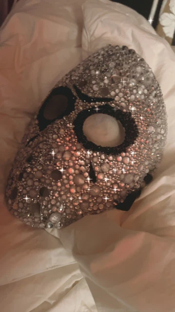 Friday The 13Th Blinged Out Halloween Mask