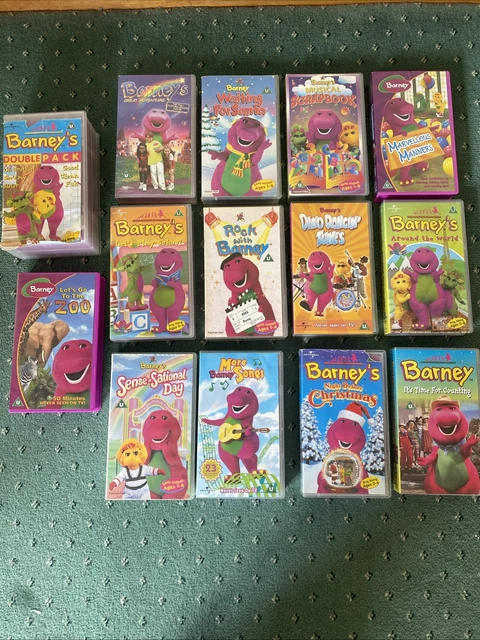 barney-the-dinosaur-vhs-video-bundle-for-children-14-tapes-19-34