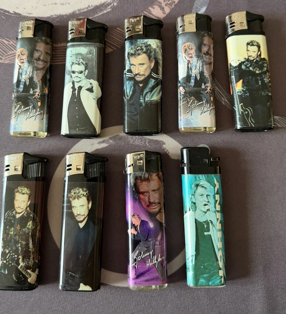 4 Photos d'amateur Fans de JOHNNY HALLYDAY Concert Anniversaire Moto