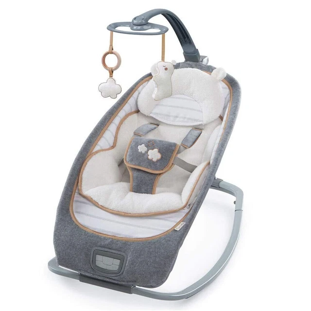 Baby Rocker & Stationary Seat Ingenuity Boutique Collection Plush Bella Teddy