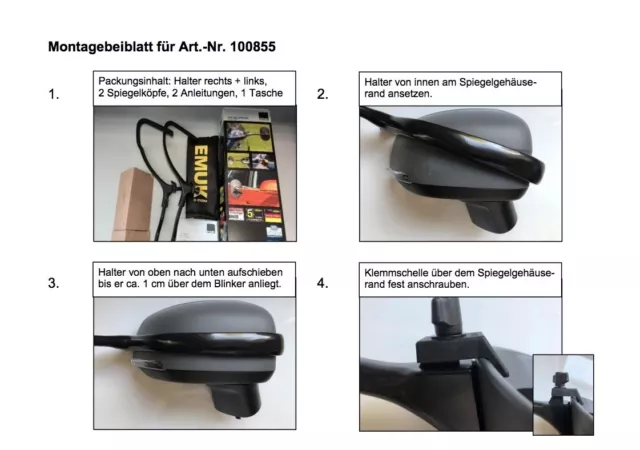 EMUK Spiegel passt auf Volvo XC60 ab 03/17 XC90 2015 V90 Cross Country 100855 2