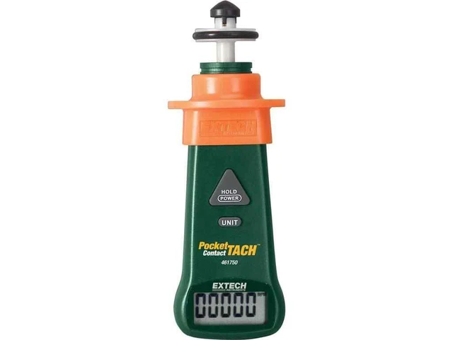 Extech 461750 Tachometers - Detection Type: Contact, Display (Tachometer): LCD,