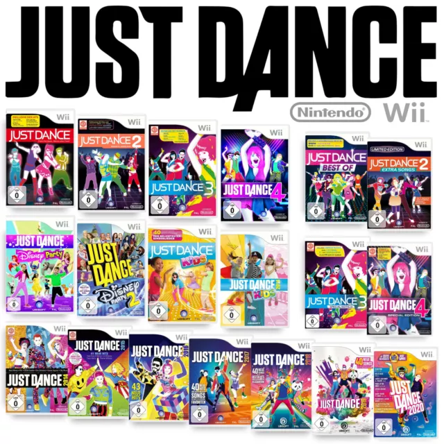 Nintendo Wii JUST DANCE Spiele Auswahl 💃🕺🎉 für die perfekte TANZ Party