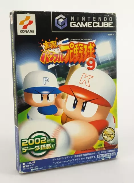 Jikkyou Powerful Pro Yakyuu 9 - Nintendo Gamecube GC Import Japonais JAP Japan