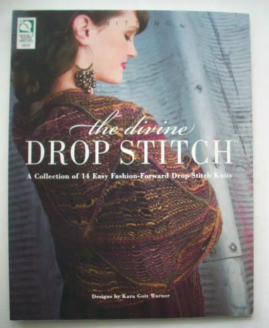 Divine Drop Stitch Knit Knitting Patterns fashion shrug bag afghans