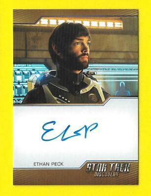 2020 Star Trek Discovery Season 2 Archive Box Exclusive Autograph Ethan Peck