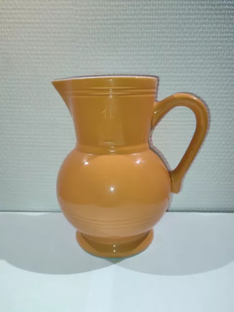 Pichet à eau, Carafe, Cruche, Emile Henry, 1L, Céramique